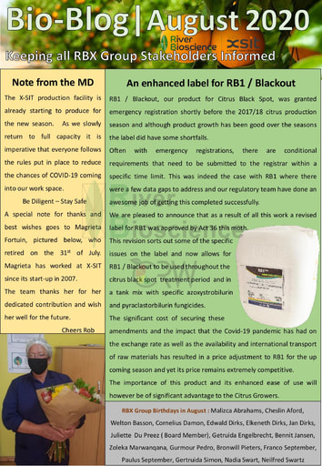 River Bioscience Bio-Blog 08/2020