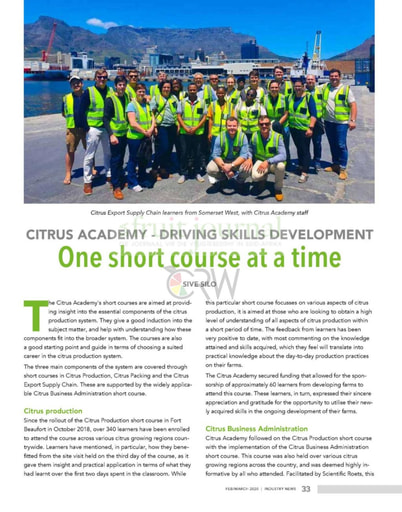 One short course at a time