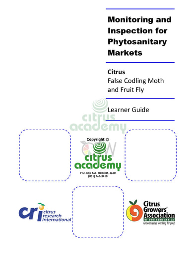 Citrus - False Codling Moth and Fruit Fly Learner Guide
