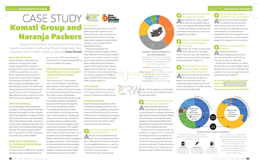 Case Study: Komati Group and Naranja Packers