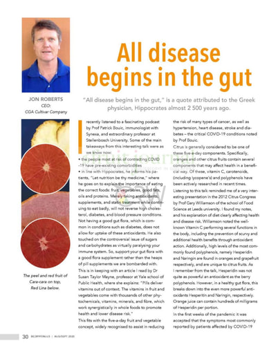 All disease begins in the gut