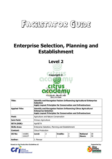 Facilitator Guide