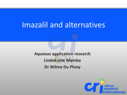 IMZ: Aqueous Application Research