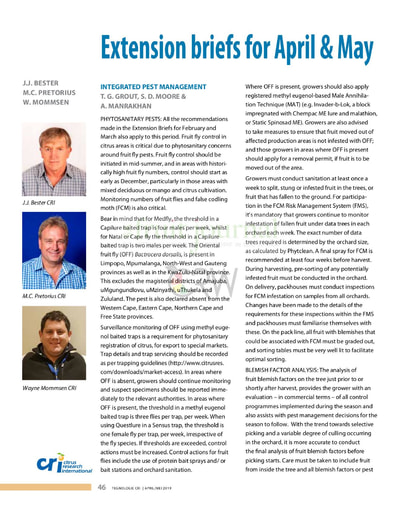CRI Extension Briefs 04/2019
