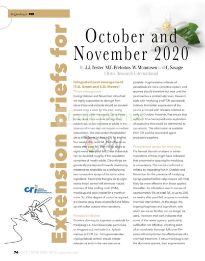 CRI Extension Briefs 10/2020