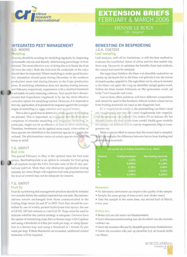 CRI Extension Briefs 02/2006