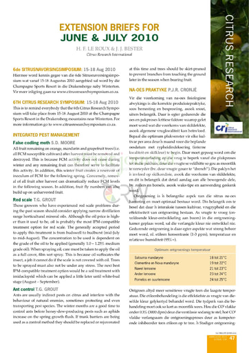 CRI Extension Briefs 06/2010