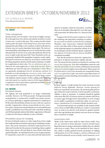 CRI Extension Briefs 10/2012