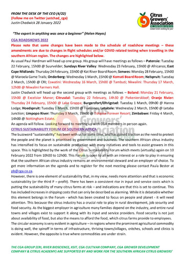 CGA - CEO Newsletter 04/2022 (28/01/22)