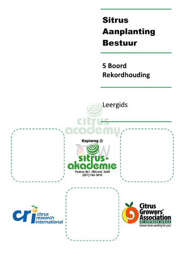 Module 5 - Boord Rekordhouding