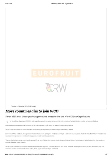 More countries aim to join WCO