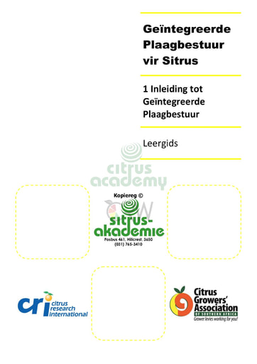 IPM for Sitrus