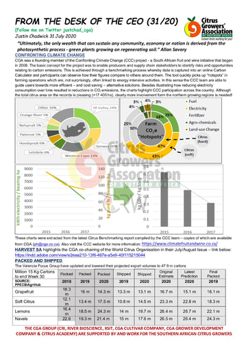 CGA - CEO Newsletter 31/2020 (31/07/20)