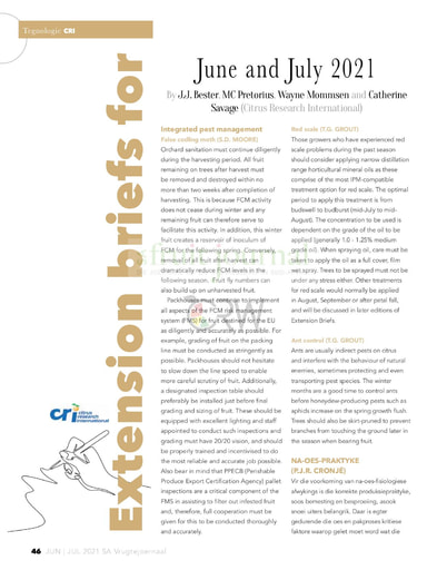 CRI Extension Briefs 06/2021